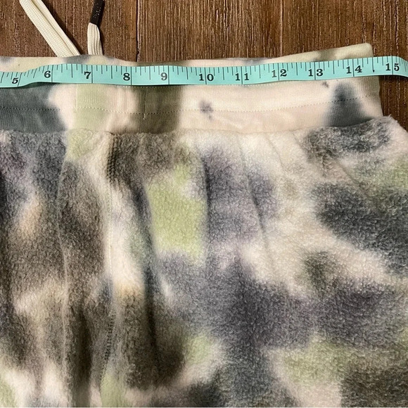 Feat Comfy Blanketblend Green Funky Grunge Tie dye Tapered Jogger Sweats M - Picture 6 of 6